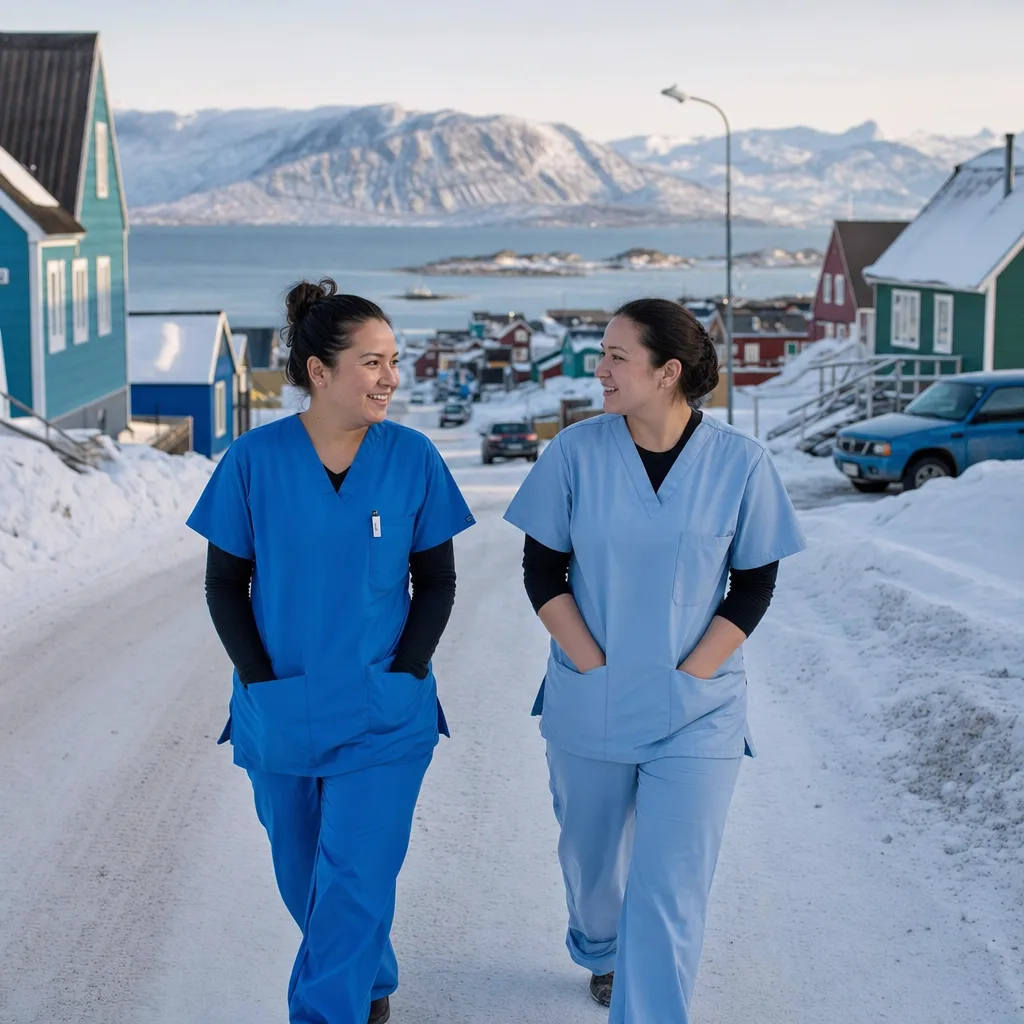 Sygeplejerske og jordemoder i Sisimiut og Maniitsoq