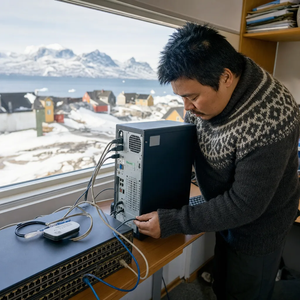 Job inden for IT i Aasiaat, Qasigiannguit, Kangaatsiaq og Qeqertarsuaq