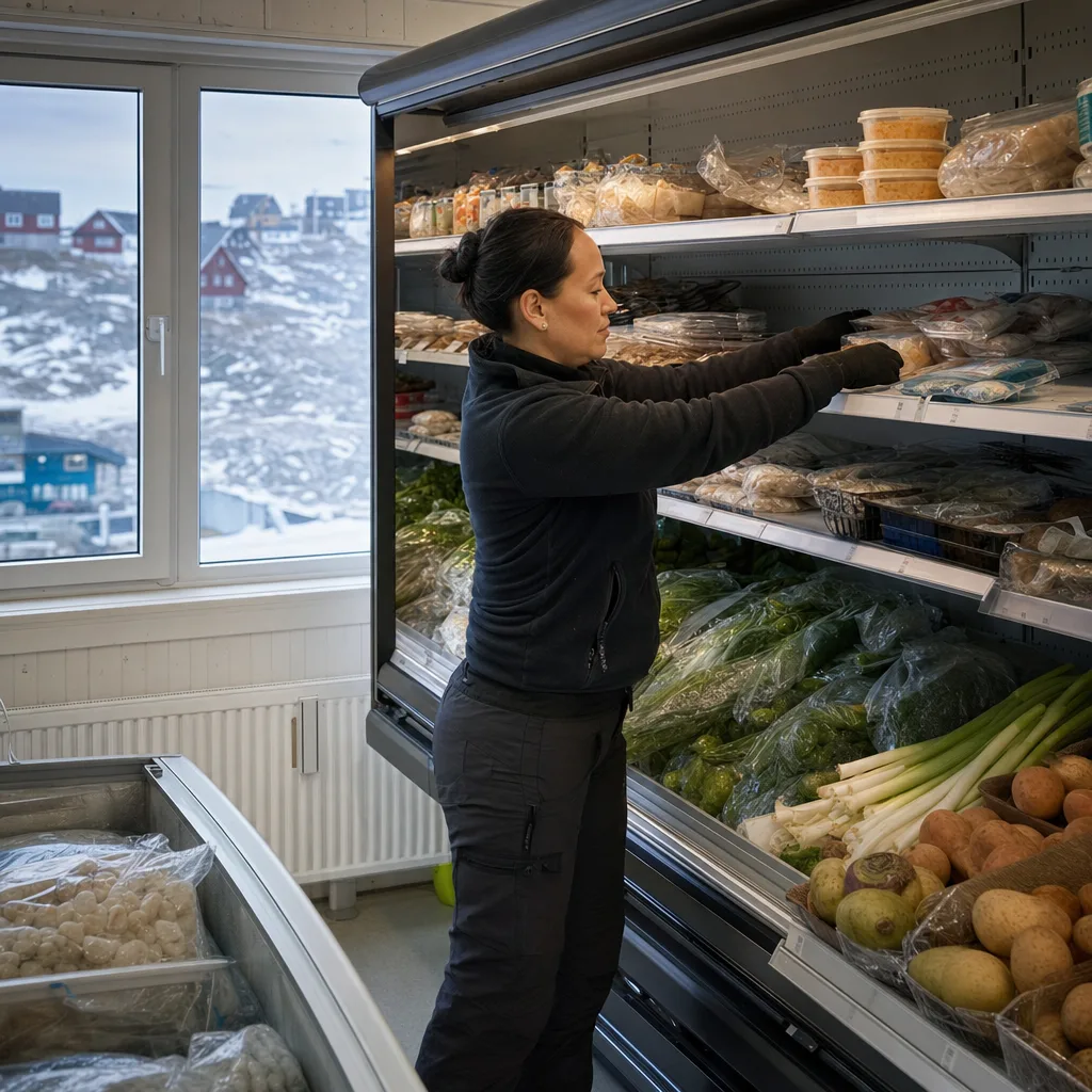 Job inden for nærings- og nydelsesmidler i Nuuk og resten af Sermersooq