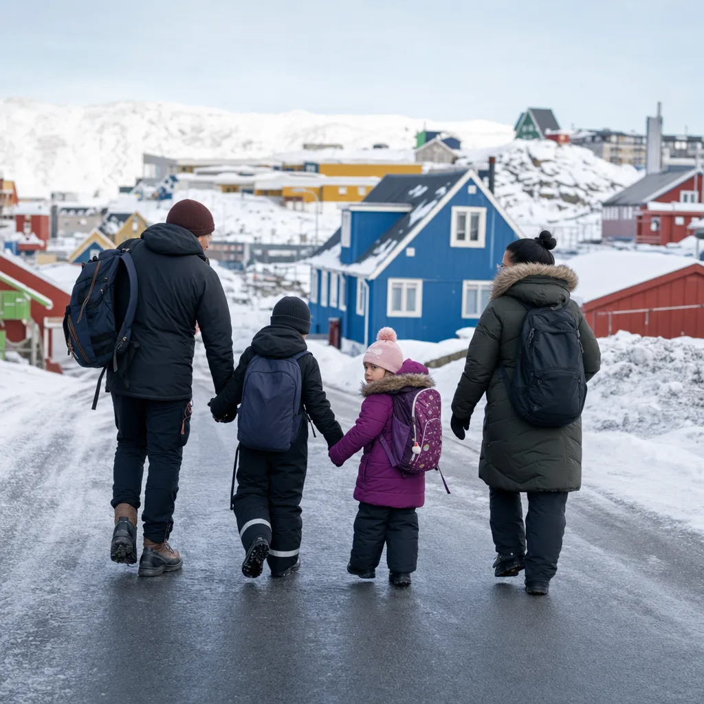 Flytte til Grønland med familie: skole, pasning og hverdagen
